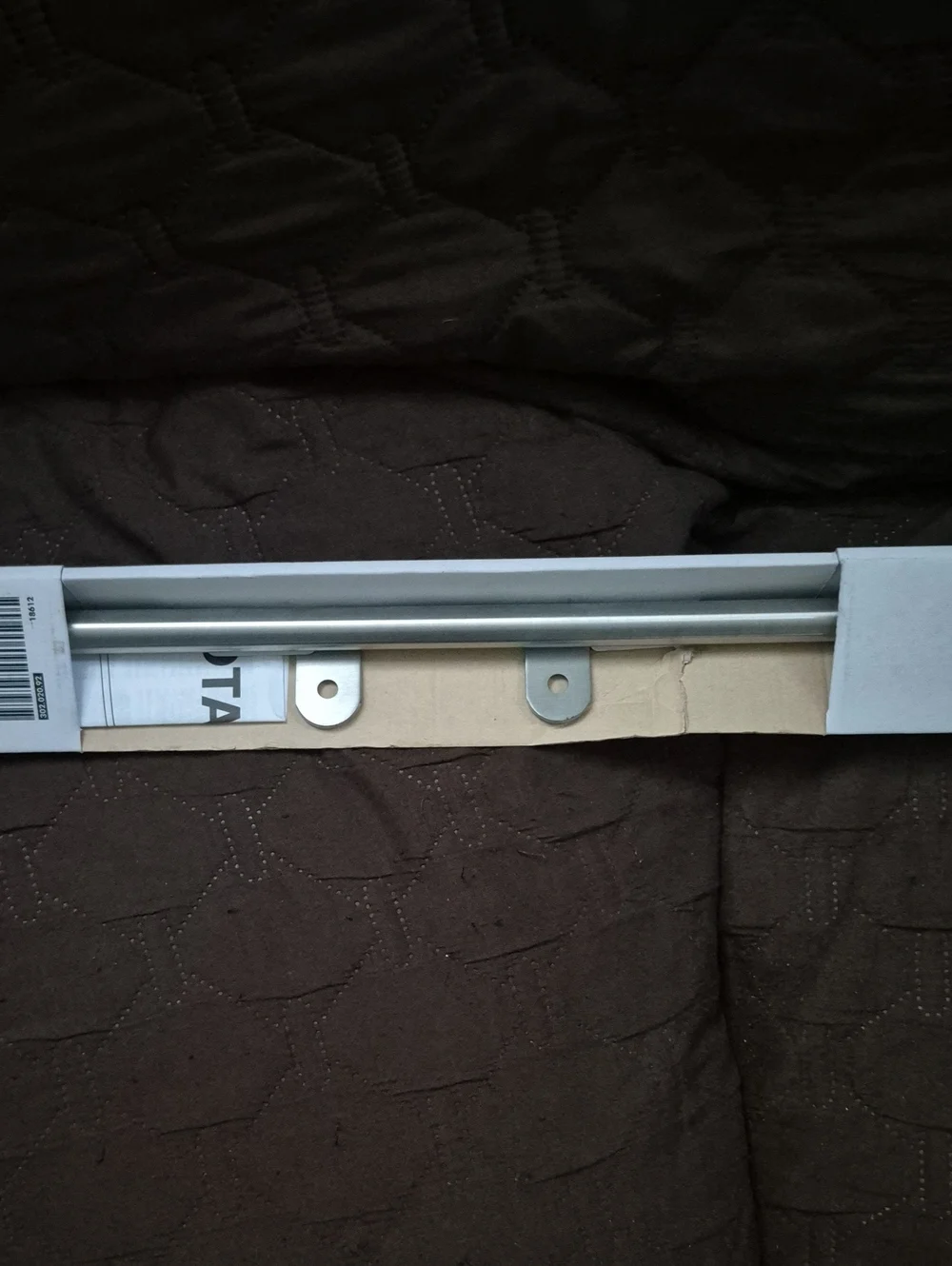 Grundtal Stainless Steel Wall Rail - Ikea 23 1/4